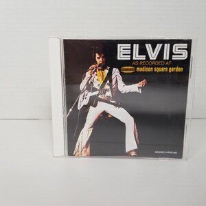Elvis As Recorded At Madison Square Garden Music CD